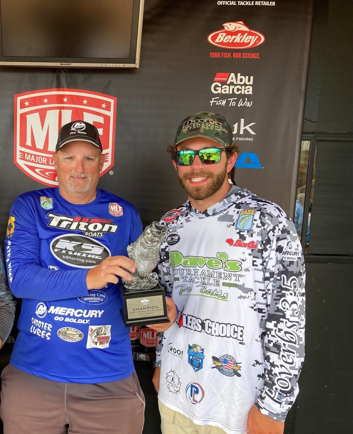 Hamrick and Robertson Win Phoenix Bass Fishing League on High Rock Lake