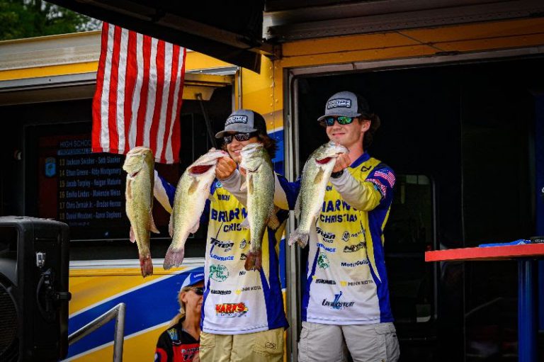 Morris And Tucker In Familiar Spot, Leading Bassmaster High School National Championship