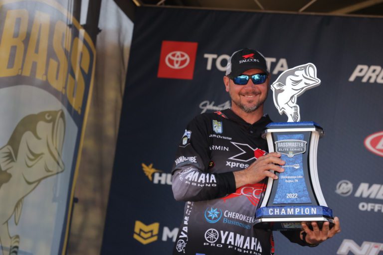 Christie Rights His Ship, Wins Bassmaster Elite Series Event At Chickamauga Lake
