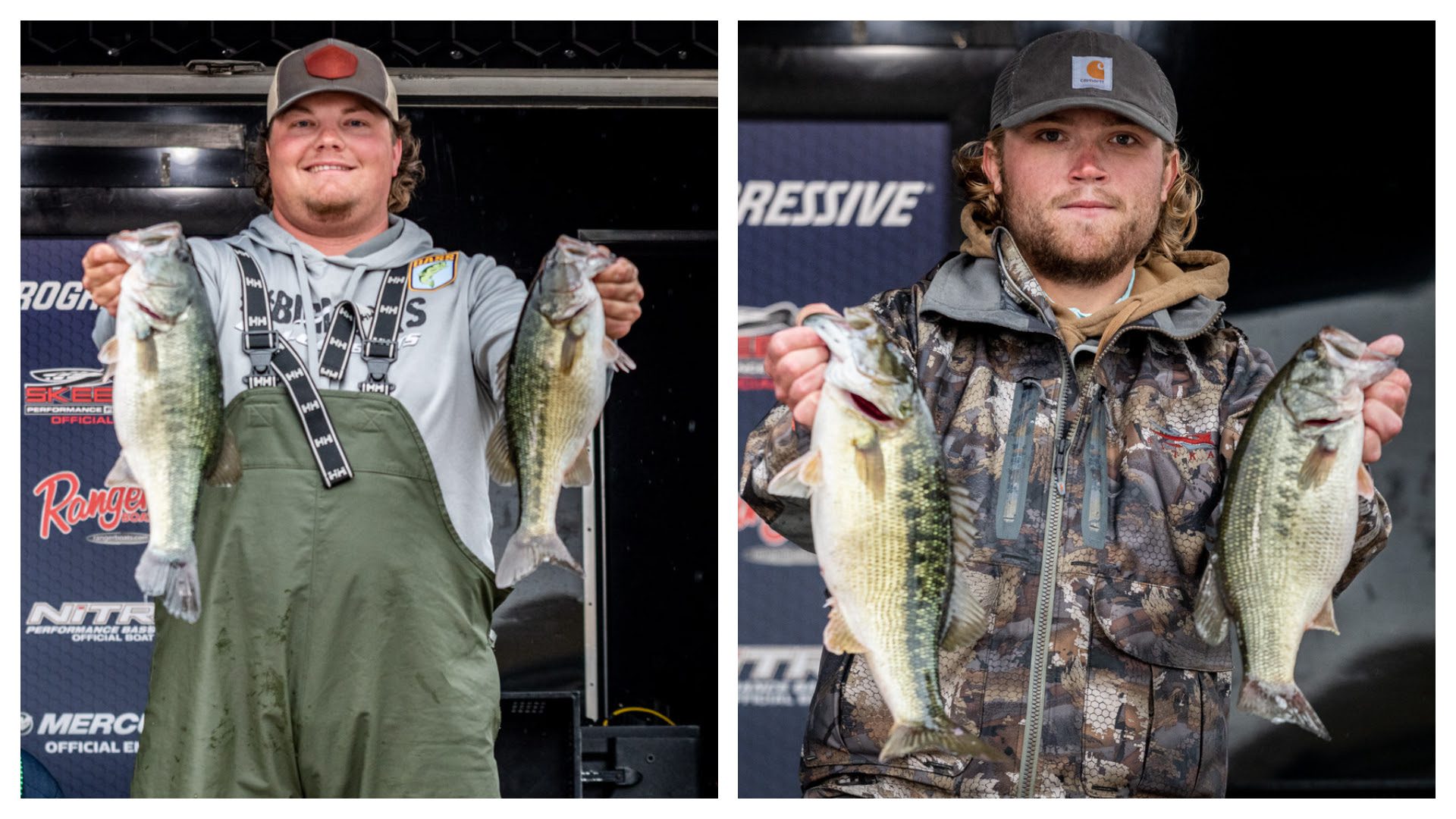 Campbell, Smith Tied Atop Leaderboard At Bassmaster Team Championship