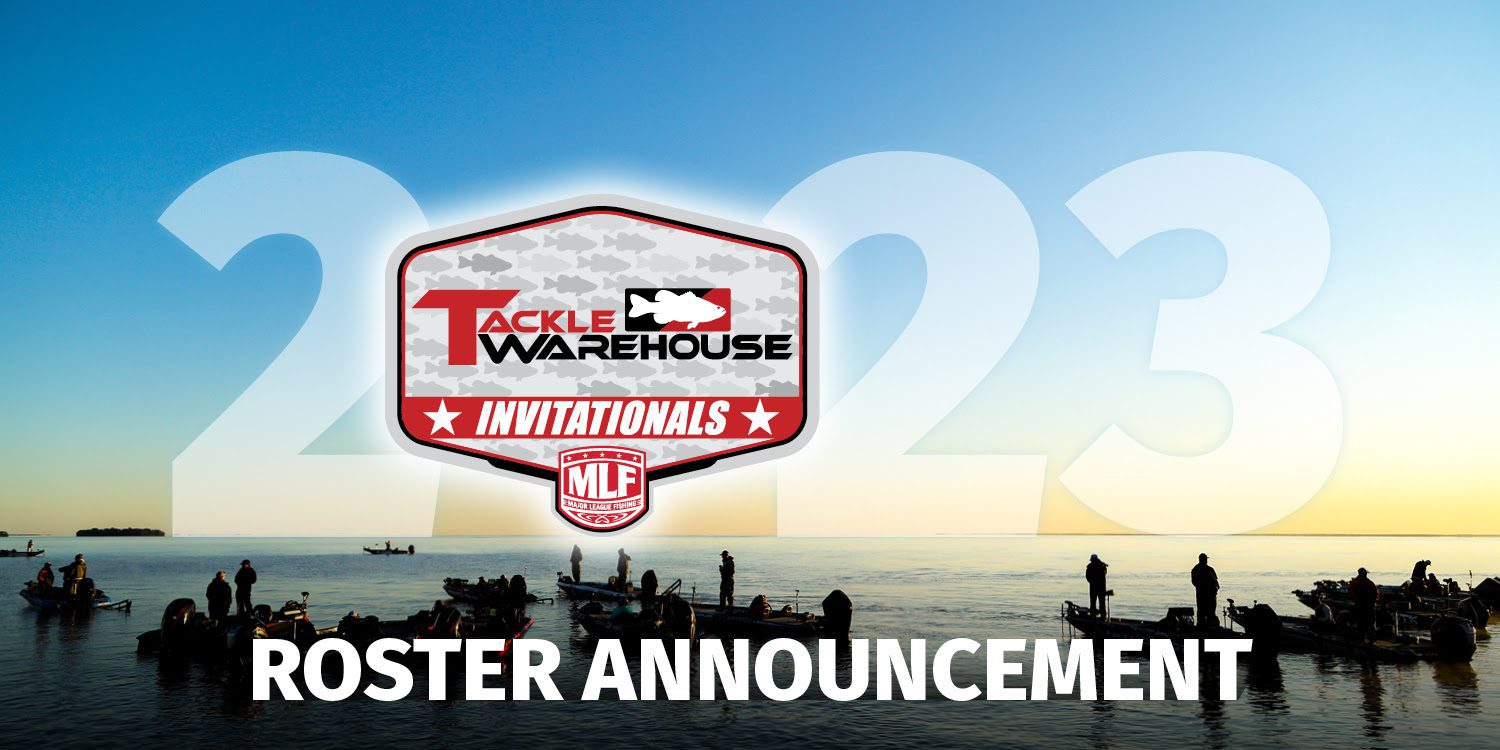 Major League Fishing Announces 2023 Tackle Warehouse Invitationals Roster