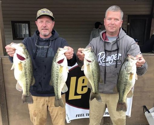 Chad Rabon & Walt Almond Win CATT Lake Wateree, SC Open Feb 25, 2023