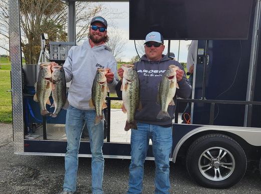 Andrew Vereen and Dustin Powell Win CATT CW Bass Nation Waccamaw River, SC Mar 11, 2023
