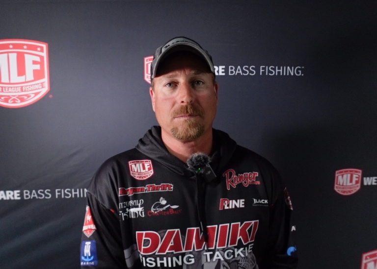 Thrift takes the lead into knockout round #2 at REDCREST 2023 on Lake Norman