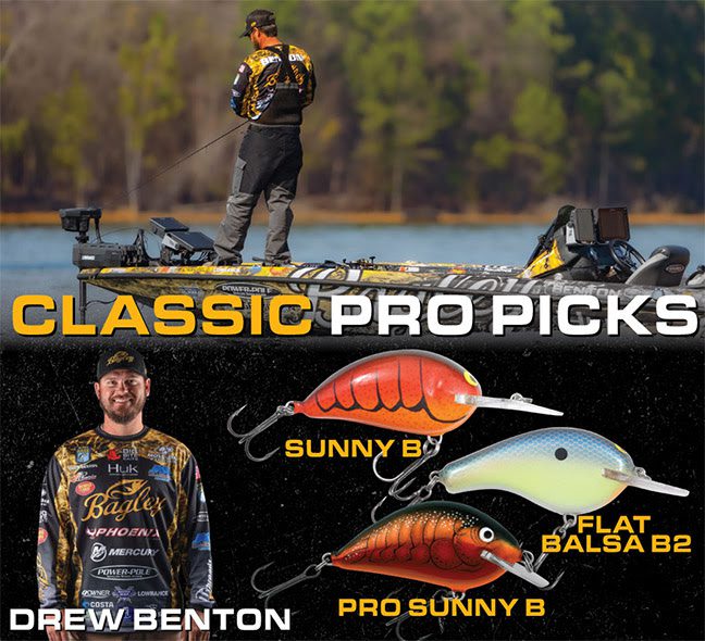 Bagley Baits Pro And Classic Contender, Drew Benton, Will Be Practicing ...