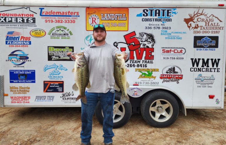 Land Weaver & Mike Edward’s Jr. Win 5 Alive Team Trail Gaston Lake