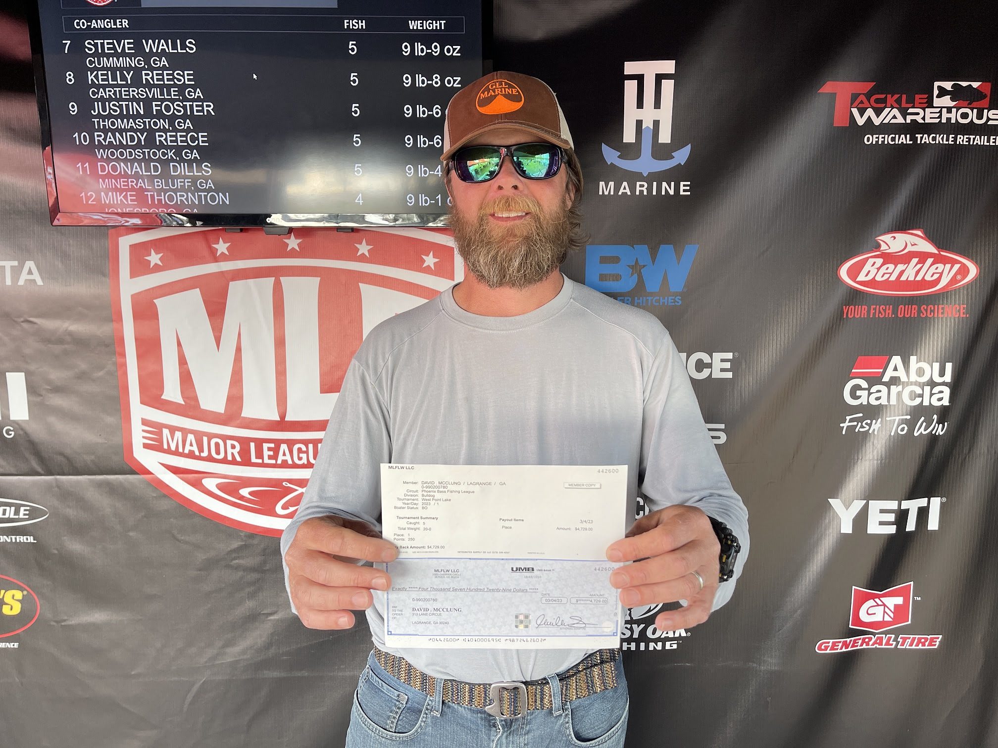 McClung Claims Hometown Victory at Phoenix Bass Fishing League Event on West Point Lake