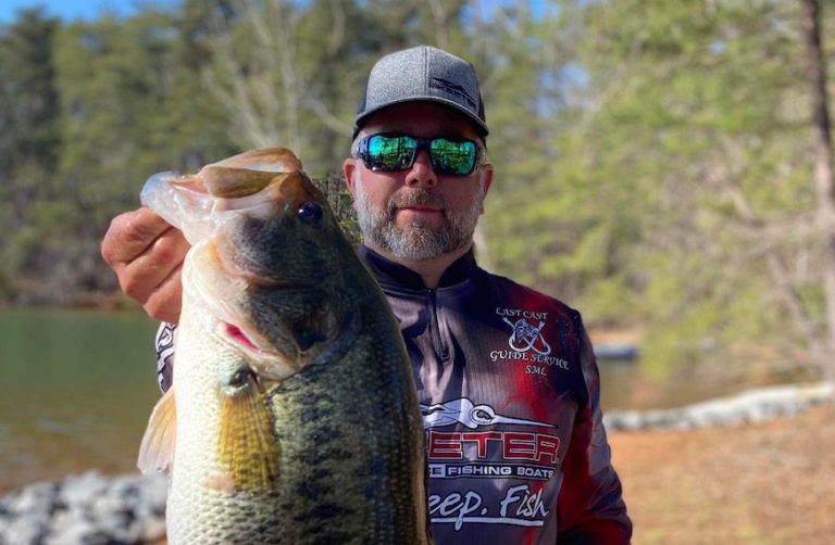 April Smith Mountain Lake Fishing Report by Captain Chad Green