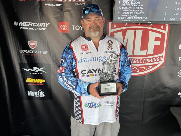 Early Lunkers Lead Haines City’s Harris to Victory at Phoenix Bass Fishing League Event at Harris Chain of Lake
