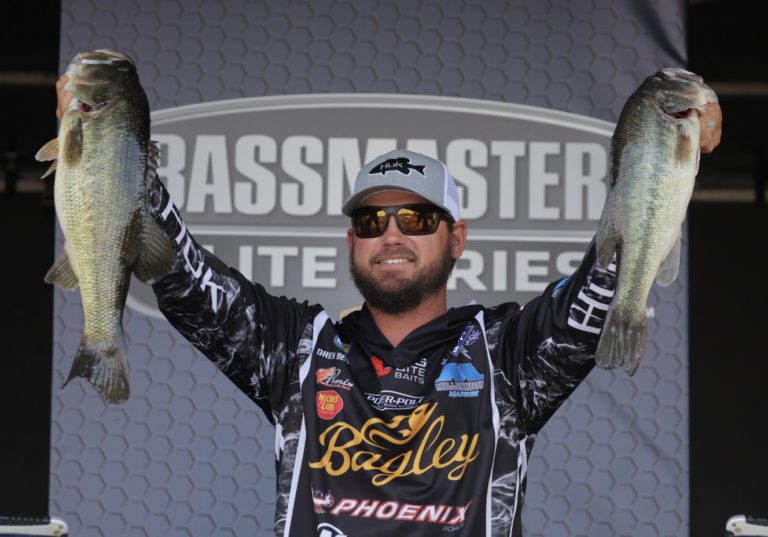 Drew Benton claims Day 2 lead in Bassmaster Elite Series event at Lake Murray