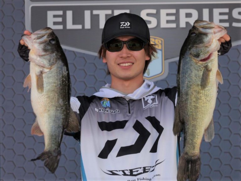 Fujita becomes third leader in three days at Bassmaster Elite Series event on Lake Murray