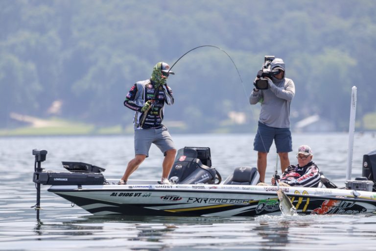Local Favorite Jacob Wall Takes Day 1 Lead at MLF Bass Pro Tour Toro Stage Four on Lake Guntersville
