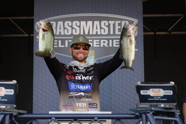 Palaniuk leads for third day in a row at Bassmaster Elite Series event on Lay Lake