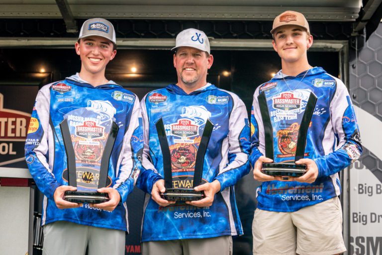 White and Adcock make long run to win Bassmaster High School Series event on Red River