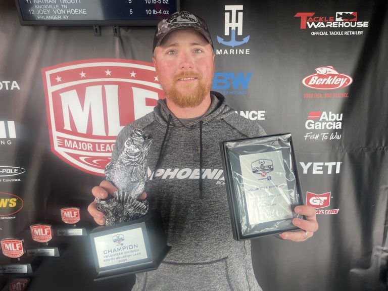 West Virginia’s Ryan Davidson Tops Field at Phoenix Bass Fishing League Event at South Holston Lake 