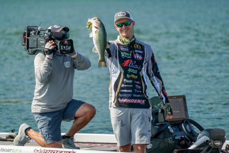 Rookie Jacob Wall Coasts to Qualifying Round Win at MLF Bass Pro Tour Toro Stage Four on Lake Guntersville