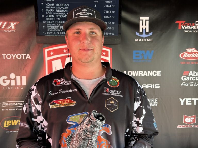 Tennessee’s Peavyhouse Claims Victory at Phoenix Bass Fishing League Event at Barren River