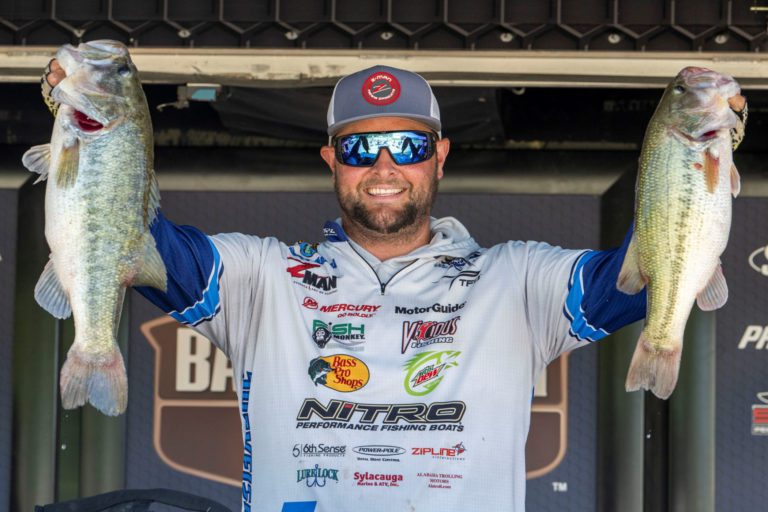 Late big bites power Joey Nania to lead at Bassmaster Open at Oklahoma’s Lake Eufaula