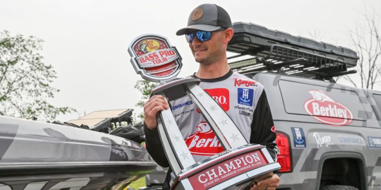 Alabama’s Jordan Lee Earns Third Career MLF Bass Pro Tour Win at General Tire Stage Six at Lake St. Clair