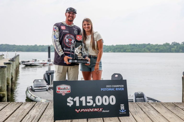 Tennessee’s Hatfield Hammers 20-Pound, 11-Ounce Final-Day Limit to Win MLF Tackle Warehouse Invitational T-H Marine Stop 5 at the Potomac River