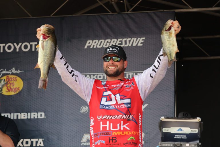 Mosley expands lead with his biggest catch yet in Bassmaster Elite at Sabine River