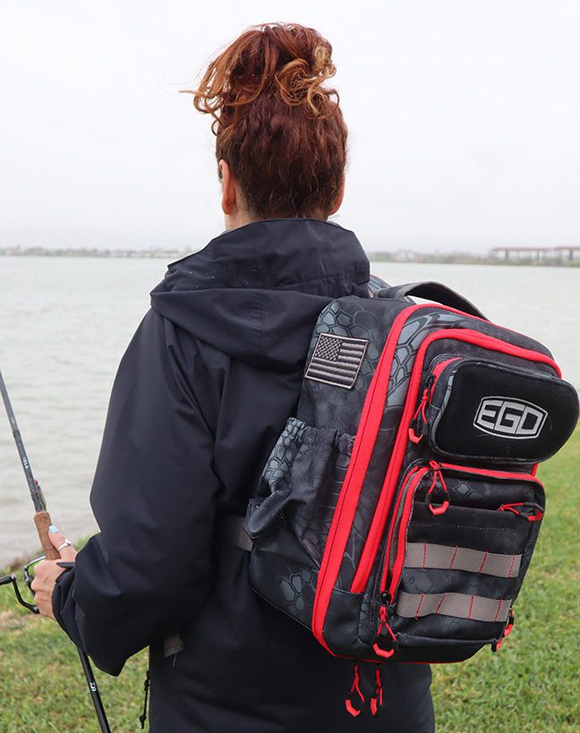EGO's Tackle Box Sling Pack is quickly becoming the angler's favorite.
