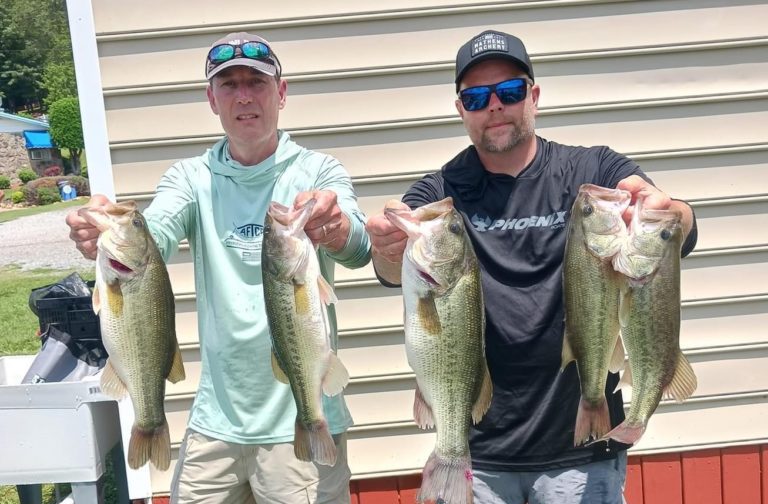 Steve Crist & Dennis Stump Win Leesville Lake Tourney Trail with 16.37lbs