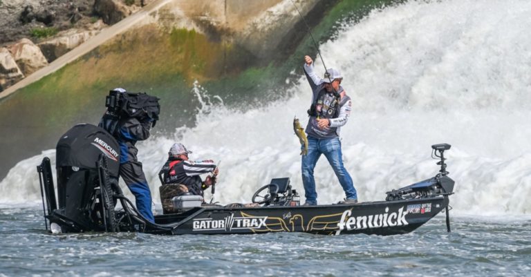 Poche not fishing Bassmaster Elite at Lake St. Clair