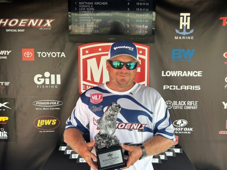 Sorento’s Kircher Claims Victory at Phoenix Bass Fishing League Event at Lake Shelbyville