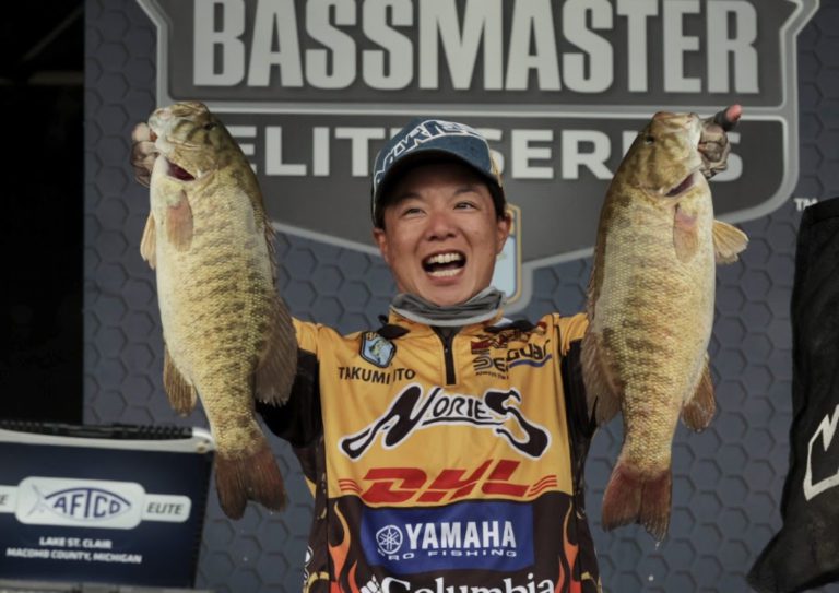 Ito smashes monster bag to claim lead at Bassmaster Elite Series event on Lake St. Clair
