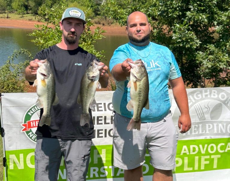 Steven Costa & Jesse Dalton Win HillCity Bassmasters Neighbors Helping Neighbors Benefit Tournament at Leesville Lake