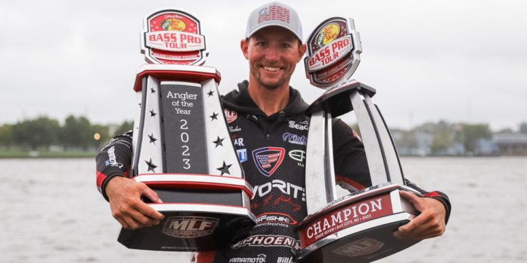 Rookie Matt Becker Clinches First MLF Bass Pro Tour Win and Angler of the Year at Minn Kota Stage Seven at Saginaw Bay Presented by Suzuki