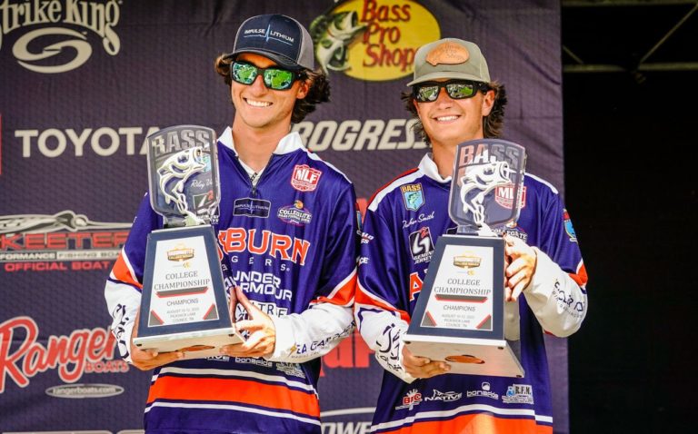 Auburn claims wire-to-wire victory in Bassmaster College Championship at Pickwick Lake