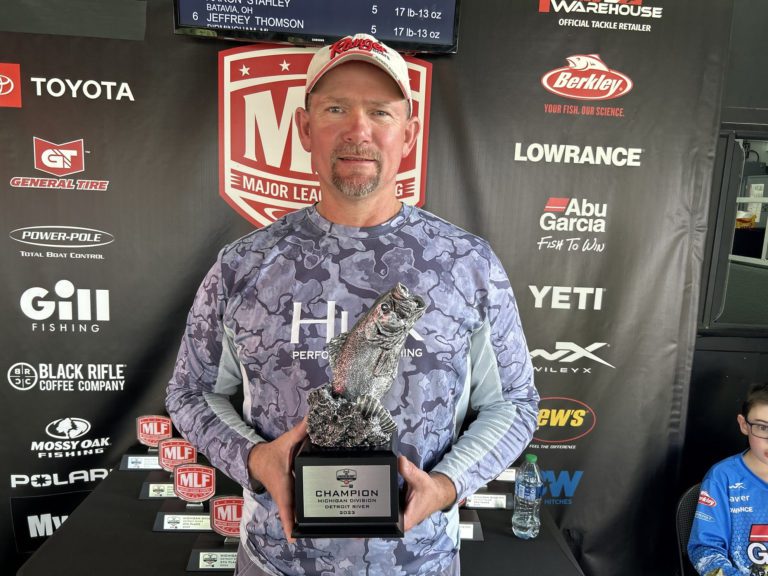 Belleville’s Trombly Posts 10th Career Win at Phoenix Bass Fishing League Event at Detroit River