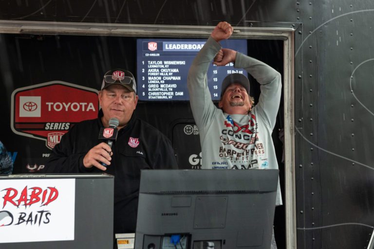 Tennessee Angler Brent Anderson Wins MLF Toyota Series at St. Lawrence River Presented by Rabid Baits