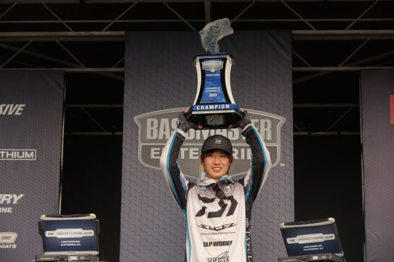 Rookie sensation Fujita wins Bassmaster Elite Series event on Lake Champlain