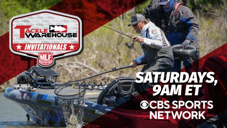 Major League Fishing’s 2023 Tackle Warehouse Invitationals to Premiere Saturday on CBS Sports