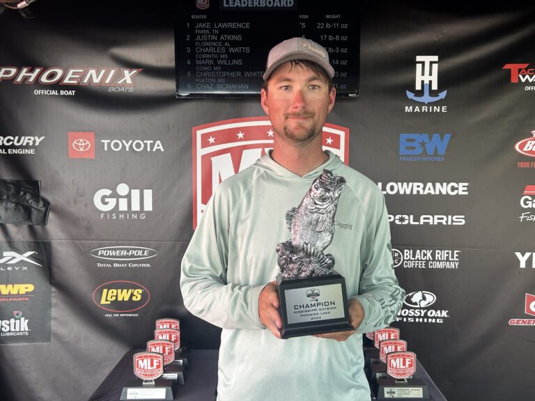 Tennessee’s Lawrence Dominates Two-Day Phoenix Bass Fishing League Super Tournament on Pickwick Lake
