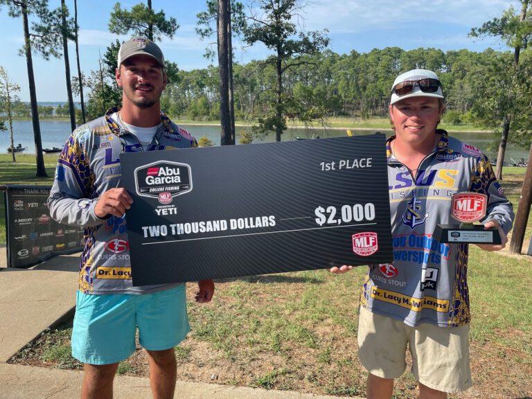 LSU-Shreveport Wins MLF Abu Garcia College Fishing Tournament on Sam Rayburn Reservoir Presented by Crock-O-Gator