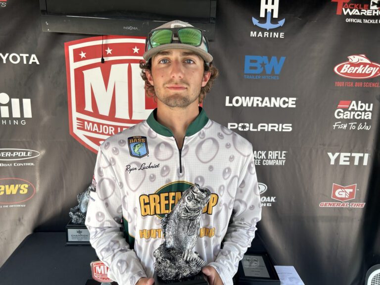19-Year-Old Lachniet Posts Second Victory at Two-Day Phoenix Bass Fishing League Super Tournament on Dale Hollow Lake
