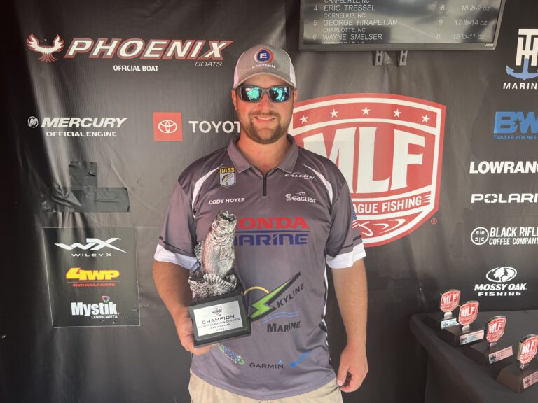 North Carolina’s Hoyle Posts Win at Two-Day Phoenix Bass Fishing League Super Tournament on Lake Norman
