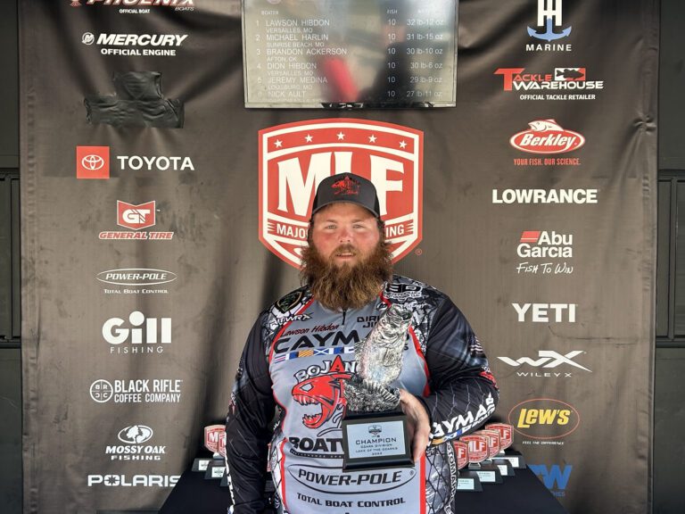 Versailles’ Lawson Hibdon Scrambles, Secures ‘Surprise’ Victory at Two-Day Phoenix Bass Fishing League Super Tournament on Lake of the Ozarks