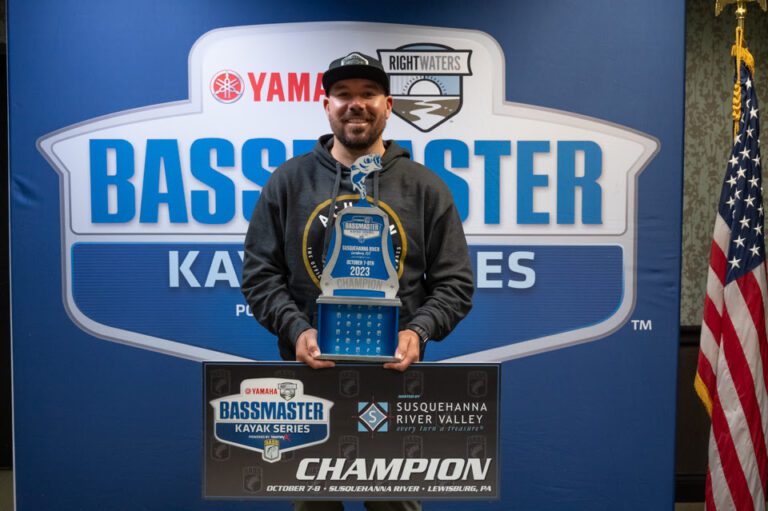 Chrenko flexes his smallmouth muscle to win Bassmaster Kayak Series event on Susquehanna River