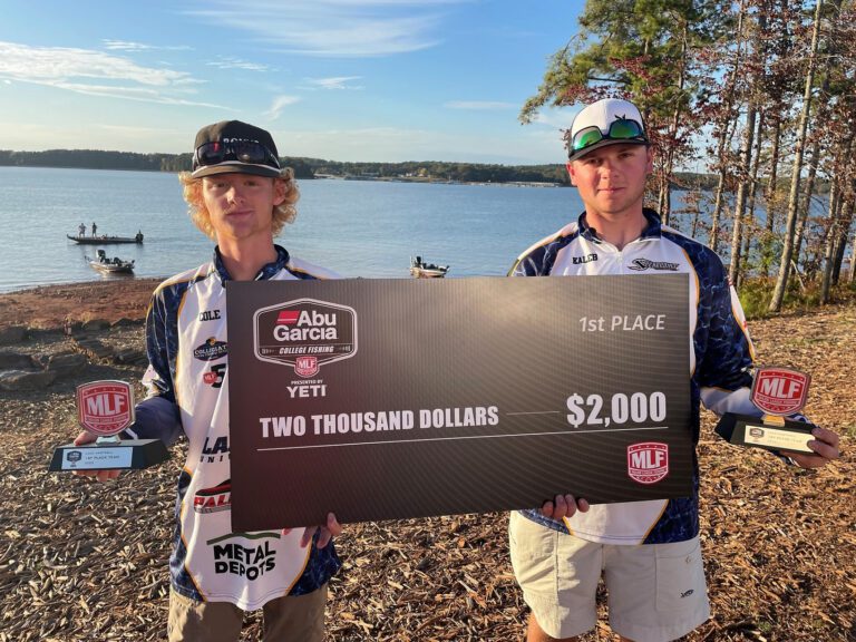 Lander University Wins MLF Abu Garcia College Fishing Tournament on Lake Hartwell 