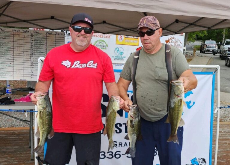 Moore & Bowman Win 5 Alive  / STATE CONSTRUCTION Fall Trail  Tournament #2  –  Kerr Lake 