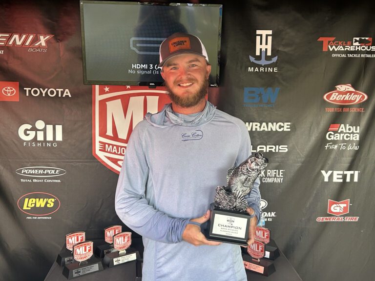Jemison’s Davenport Rides Buzzbait Bite to Win Two-Day Phoenix Bass Fishing League Super Tournament on the Alabama River