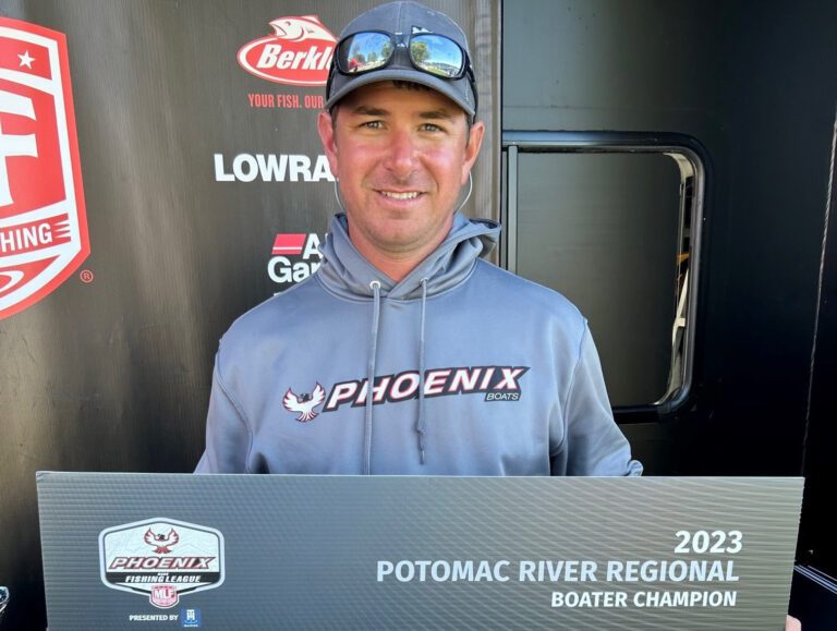 North Carolina’s Barnes Wins Phoenix Bass Fishing League Regional Tournament on the Potomac River