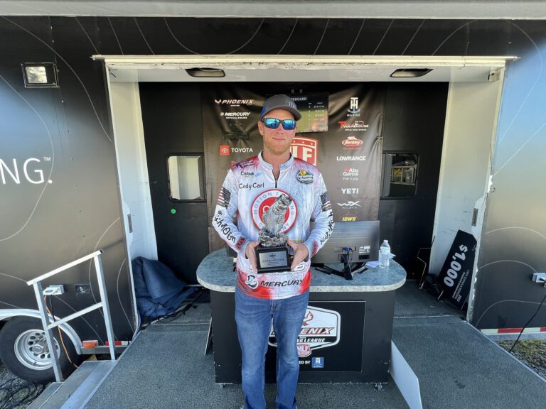 Missouri’s Carl Wins Phoenix Bass Fishing League Regional Tournament on Lake Eufaula