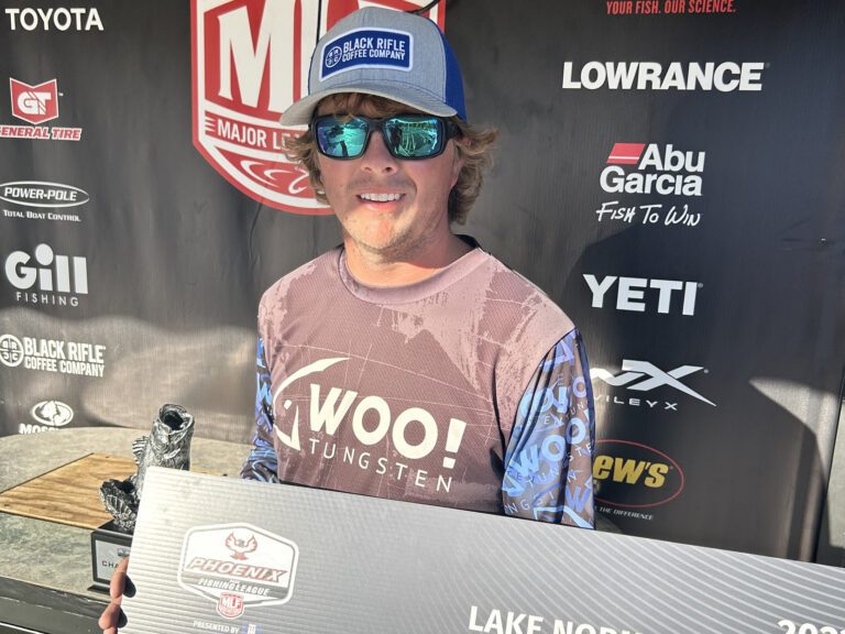 Georgia’s Wilder Wins Phoenix Bass Fishing League Regional Tournament on Lake Norman to Kick Off Weekend of Surprises