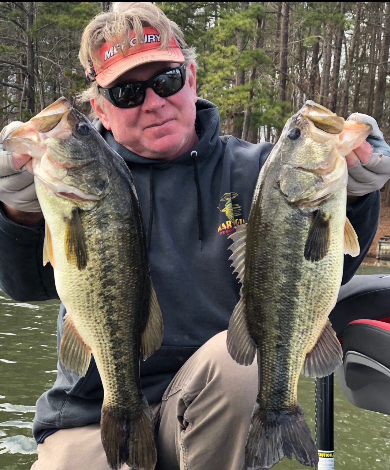 January Buggs Island Fishing Report by Captain Rick Morris The Bass Cast